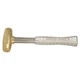 AMERICAN HAMMER AM2BRAG Sledge Hammer,2 lb.,12 In,Aluminum 21YT85
