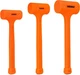 NEIKO 02888A Dead Blow Hammer Set, 3pc Neon Orange 3 Piece 