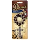 Blessed Rosary Hanging Cross Chain Car & Home Air Freshener, Moonlit Grove Scent