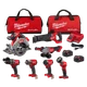 Milwaukee 3697-27 M18 FUEL&trade; 7-Tool Combo Kit