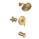 Tohlar Gold Shower Faucet Set with Tub Spout, Bathtub and Shower Faucet Combo...