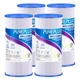 Pureplus 20 Micron 10x4.5 Whole House Sediment Filter 4 Pack