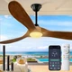Gleewind 52 Inch Outdoor Ceiling Fan with Light - Model GWWL-52-W Gleewind 52 Inch Outdoor Ceiling Fan with Light - Model GWWL-52-W
