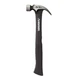 Husky 16 oz. Fiberglass Claw Hammer the amount of blows needed to accomplish
