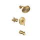 Tohlar Gold Shower Faucet Set with Tub Spout, Bathtub and Shower Faucet Combo...