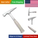 EFFICERE 22-Ounce All Steel Rock Pick Hammer with Pointed Tip, 11-Inch Overall L