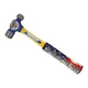 Vaughan Fs016 Ball Pein Hammer, 16 Oz, Steel, 13 In
