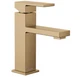 MOEN 84771BZG Revyl Modern 1 Handle Bathroom Faucet With Drain, Bronze Gold