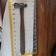Vintage Proto ball peen hammer, model 1308-P Green wood handle 8 oz