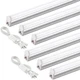 Barrina T5 4FT LED Shop Light 6500K 2200lm 20W Super Bright Garage Fixture 6 Pac
