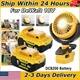 1-4*For DeWalt 20V Max XR 8.0AH Li-ion Battery+Portable fan DCB205 DCB204 DCB200