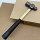 Nupla Ball Peen Hammer M-24  - 24 oz Made in USA Machinist Fiberglass Handle