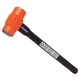 WESTWARD 22XP69 Sledge Hammer,8 lb.,36 In,Rubber/Steel 22XP69