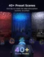 Govee Star Projector Light Ocean Wave Ripple LED Night Light 40 Scenes Bedroom