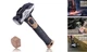  Tools Blacksmith Hammer, 2.5 lb 2.5 lbs Blacksmith Hammer with Soft Mallet Cap