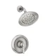 Moen 82971SRN Halle 1-Handle Shower Trim Kit W/Valve Brushed Nickel