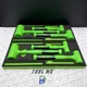 Snap-on Tools NEW 6pc GREEN Dead Blow Hammer Set w/ PRO-FI Foam HBFE6FG