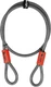 BV 4FT Heavy-Duty Security Cable Lock with Loops &ndash; Extra Thick 10mm (3/8") Bra