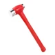 YIYITOOLS 24 oz Dead Blow Hammer Dual Head Ball Pein Hammer-24oz, Orange 