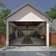LIAMST Garage Door Screen for 9x7FT,1 Car Garage Doors- Reinforced Fiberglass...