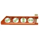 Klein Tools 935AB4V Torpedo Level, Magnetic, 4 Vial for Conduit Bending