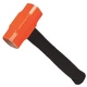 Westward 24Z029 Nonsparking Sledge, 4 Lb., 12 In, Steel