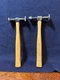 Martin METAL FINISHING HAMMERS 161G And 168g Wood Handle CROSS PEEN TINNERS PAIR