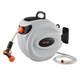 VEVOR Retractable Hose Reel Water Hose Reel 65'x5/8" 180&deg; Swivel Wall-Mounted