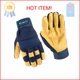 Wells Lamont Men's Leather Palm Work Gloves &ndash; HydraHyde Water-Resistant Leather,