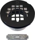 New Westbrass A206P-62 2" No-Caulk PVC Compression Shower Drain 4-1/4" Fast Ship