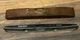 2 VTG Levels Craftsman 9" Aluminum Torpedo Level No. 3983 & Wooden Stanley 1293 