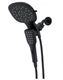 MOEN Verso 220C3BL Matte Black 8 Function Rain Shower w/ Hand Shower &ndash; Modern