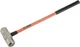 Proto 10 Lb Head, 32" Long Sledge Hammer Steel Head, Fiberglass Handle