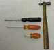 Vintage Stanley 306B 4 OZ Ball Peen Hammer Machinist Gunsmith Screwdriver Tools