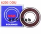 1PCS Brand New NSK 6203 DDU Deep Groove Radial Ball Bearing 17x40x12mm