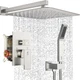 SR SUN RISE Shower Faucet - 16 Inch Rain Shower System -All Metal Shower Fixture