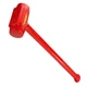 Dead Blow Sledge Hammer - 9 lb. USA Made Polyurethane Hammer with Steel Reinf...