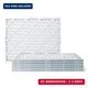 Amazon Basics MERV 5 AC Furnace Air Filter, 20x25x1 inches, 6-Pack (Actual size: