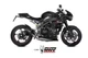 EXHAUST MIVV MK3 CARBON TRIUMPH SPEED TRIPLE 1050 R / S / RS 2018 - 2020