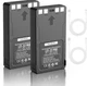 2 Pack LIT-22 7000mAh Battery for SPYPOINT Flex-M Flex-Plus Flex-S Trail Camera