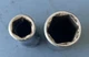 S K TOOL 2 Deep Sockets 6 Pt 3/8'' Drive 40412 3/8&rdquo; & 40418 9/16&rdquo; USA