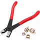 Tnisesm Hose Clamp Pliers Clic-R Type for Automobile Collar Clic-r