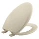 Bemis Gr1200e4 006 Toilet Seat With Cover, Lift-Off, Elongated, Bone