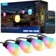 Govee S14 Bulb Outdoor String Lights 2, 144ft RGBIC Smart Warm White Outdoor ...