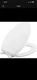 KOHLER K-4774-0 Brevia Elongated White Toilet Seat with Quick-Release Hinges
