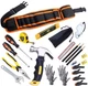 Kids Real Tool Set 25Pcs for Young Builders,Children Size Real Hand Tools Ham...