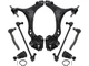 For Honda Accord Control Arm Ball Joint Tie Rod and Sway Bar Link Kit 65744FHNB