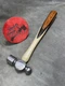 Vintage Custom 12oz Ball Peen Blacksmith Hammer Jesse Reed Laminated Handle