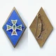 ABC 1&deg; DB ARMORED DIVISION BADGE - NO MANUFACTURER