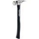 Stiletto 16 Oz Titanium Smooth Face Hammer With 18 In. Hybrid Fiberglass Handle